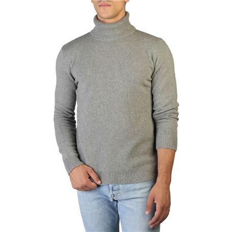 100% Cashmere Pulls Gris Homme