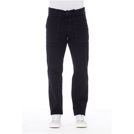 Alpha Studio Pantalons Bleu Homme