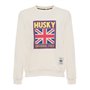 Husky Sweat-shirts Blanc Homme