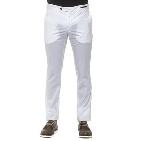 PT Torino Pantalons Blanc Homme