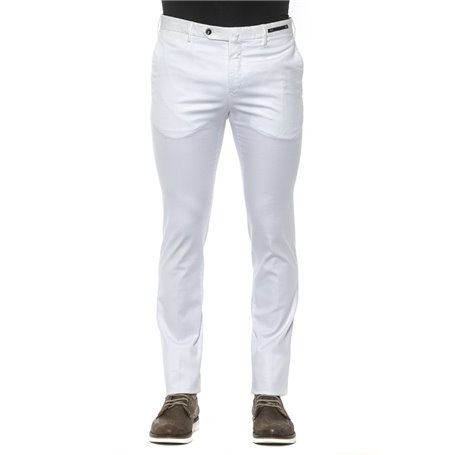 PT Torino Pantalons Blanc Homme