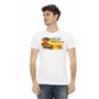 Trussardi Action T-shirts Blanc Homme