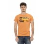 Trussardi Action T-shirts Orange Homme