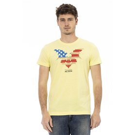 Trussardi Action T-shirts Jaune Homme