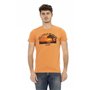 Trussardi Action T-shirts Orange Homme