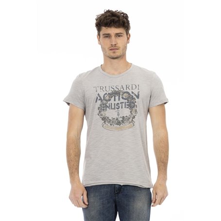 Trussardi Action T-shirts Gris Homme