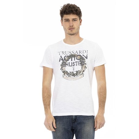 Trussardi Action T-shirts Blanc Homme