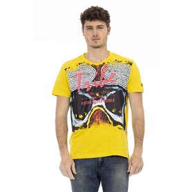 Trussardi Action T-shirts Jaune Homme