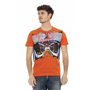 Trussardi Action T-shirts Orange Homme