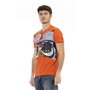 Trussardi Action T-shirts Orange Homme