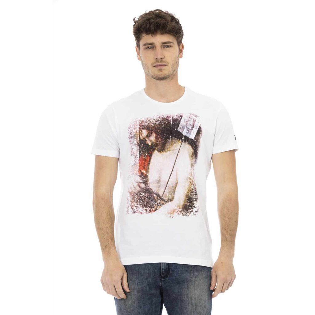 Trussardi Action T-shirts Blanc Homme