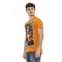 Trussardi Action T-shirts Orange Homme