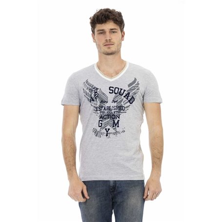 Trussardi Action T-shirts Gris Homme