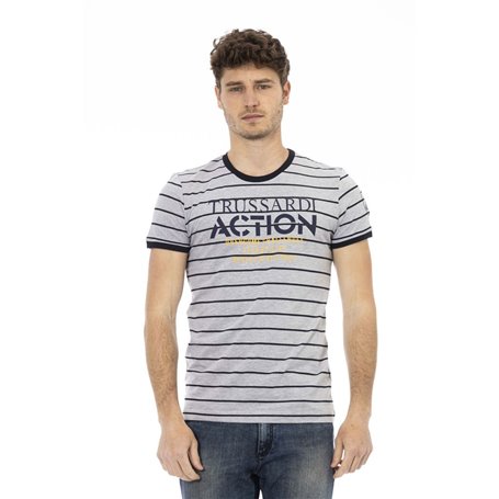 Trussardi Action T-shirts Gris Homme