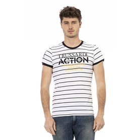 Trussardi Action T-shirts Blanc Homme