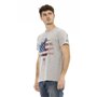 Trussardi Action T-shirts Gris Homme