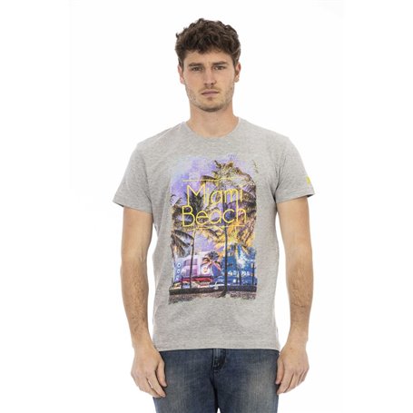 Trussardi Action T-shirts Gris Homme