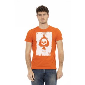 Trussardi Action T-shirts Orange Homme