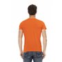 Trussardi Action T-shirts Orange Homme