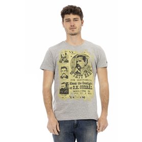 Trussardi Action T-shirts Gris Homme