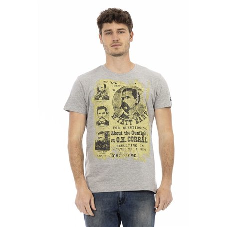 Trussardi Action T-shirts Gris Homme