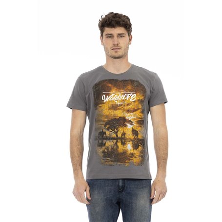 Trussardi Action T-shirts Gris Homme