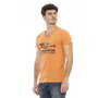 Trussardi Action T-shirts Orange Homme