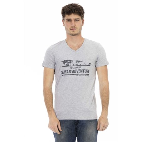 Trussardi Action T-shirts Gris Homme