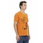 Trussardi Action T-shirts Orange Homme