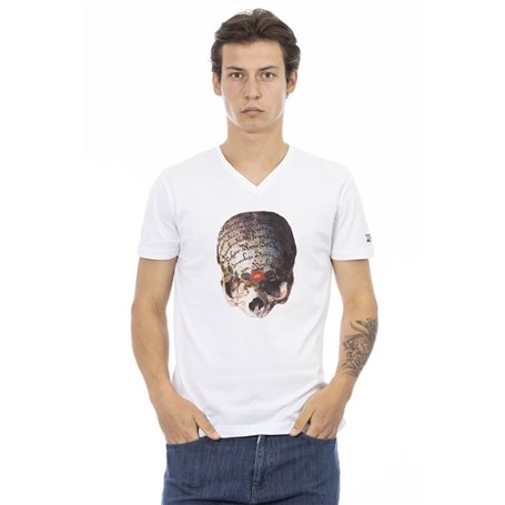 Trussardi Action T-shirts Blanc Homme