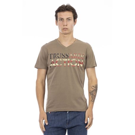 Trussardi Action T-shirts Brun Homme