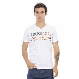 Trussardi Action T-shirts Blanc Homme