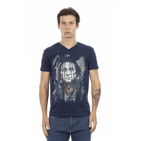 Trussardi Action T-shirts Bleu Homme