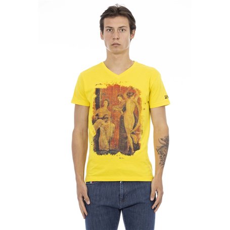 Trussardi Action T-shirts Jaune Homme