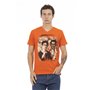 Trussardi Action T-shirts Orange Homme