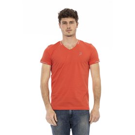 Trussardi Action T-shirts Orange Homme