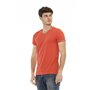 Trussardi Action T-shirts Orange Homme