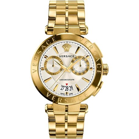 Versace Montres Jaune Homme