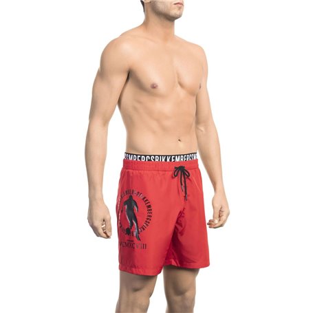 Bikkembergs Beachwear Maillots de bains Rouge Homme