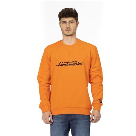 Automobili Lamborghini Sweat-shirts Orange Homme