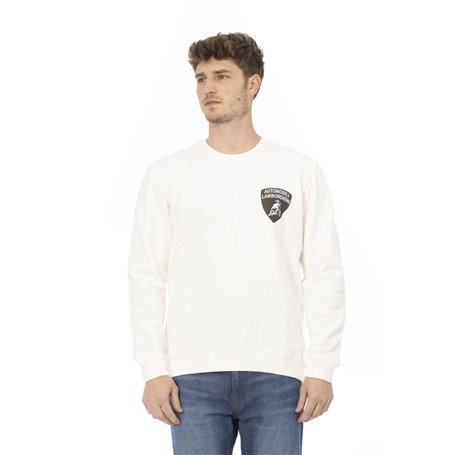 Automobili Lamborghini Sweat-shirts Blanc Homme