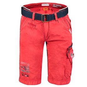 Geographical Norway Bermuda Rouge Homme