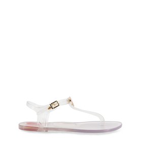 Love Moschino Nu-pieds et Tongs Blanc Femme