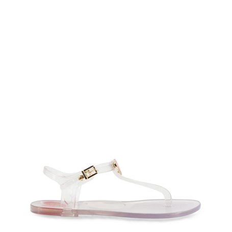 Love Moschino Nu-pieds et Tongs Blanc Femme