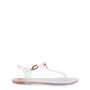 Love Moschino Nu-pieds et Tongs Blanc Femme