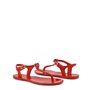 Love Moschino Nu-pieds et Tongs Rouge Femme