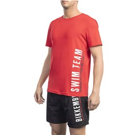 Bikkembergs T-shirts Rouge Homme