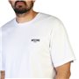 Moschino T-shirts Blanc Homme