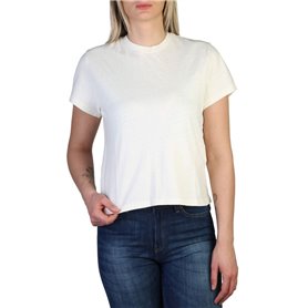 Levis T-shirts Blanc Femme