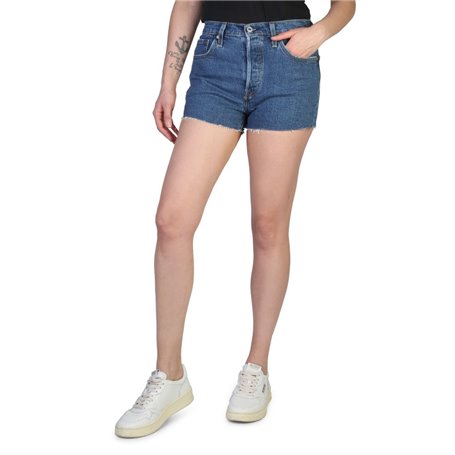 Levis Bermuda Bleu Femme